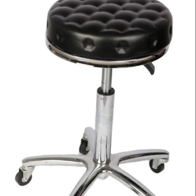 China Modern Multifunctional Portable Hair Height Adjustable Beauty Salon Furniture Barber Hairdressing Rolling Chair for sale