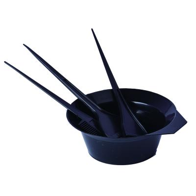 China Professional Massage 4 Pcs Salon Hair Coloring Dye Kit - Dye Brush & Comb / Mixing Bowl / Tint Tool for sale