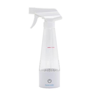 China Clean Personal Portable Aqueous Ozone Generator Ozone Spray Sanitizing Bottle for sale