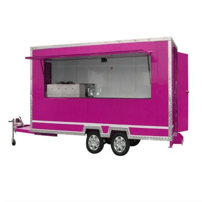 China USA Outdoor Food Cart Maker Commercial Food Supply Mobile Kitchen Truck for sale