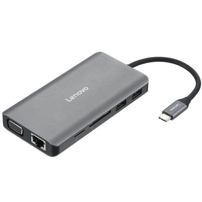 China COMPUTER Lenovo Type-C Splitter All USB Into One Laptop Adapter Network Port Converter for sale