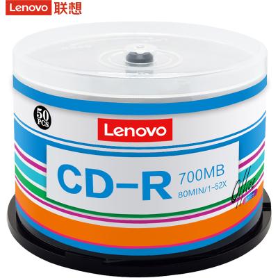 China Lenovo Single Layer Hot Sale Blank White Discs A Grade Cd-r Media Cd Music Dvds for sale