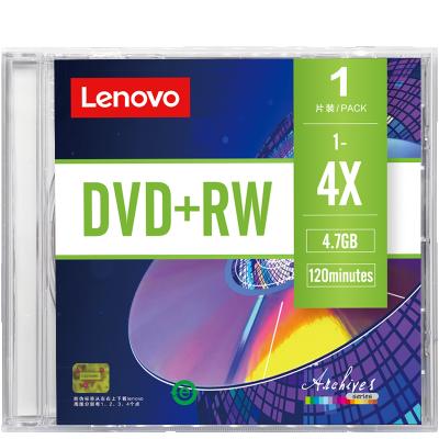 China China wholesale single layer blank rewritable music discs 4.7GB dvd+RW dvd disc for Lenovo for sale