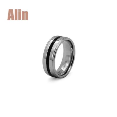 China 2018 Fashion Jewelry Stainless Steel Ring Mens Stainless Steel Porcelain Wholesale for sale