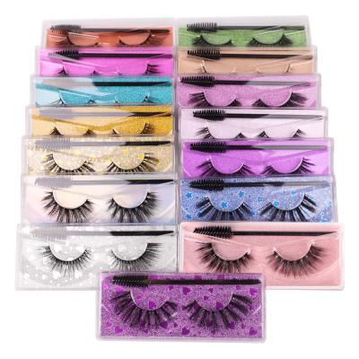 China Cheap natural wholesale mink eyelash 3d private label vendor princess false eyelash lashes for sale