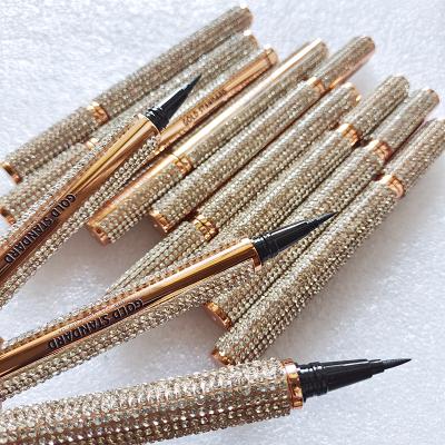 China Hot Selling Color Glitter Waterproof Eyeliner Self-adhesive Lashes Glue Pen for sale