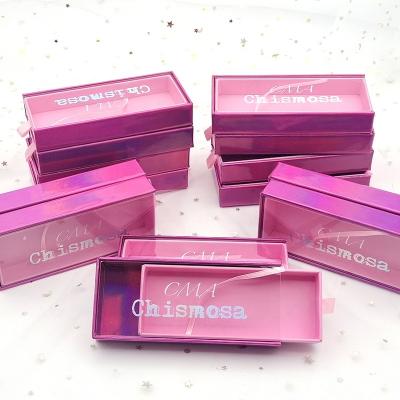 China False eyelash lash box lashes3d packages tresluces natural vegan eyelash packaging box cheap custom holographic eyelash packaging box seller for sale