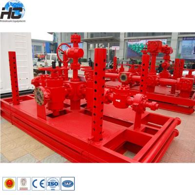 China energy & Factory Wholesale Price Oil And Gas Extraction Choke Manifold / Choke And Kill Manifold for sale