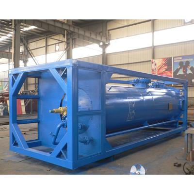 China energy & Oilfield Mining Vertical Cooled Water Buffer Tanks / 20ft Container For Sale for sale