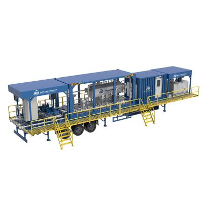 China energy & China Export Middle East Mobile Mining Test Separator With ESD And Choke Manifold for sale