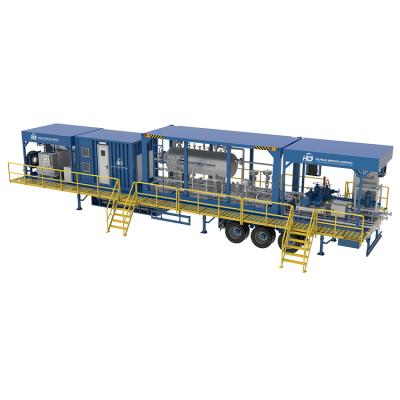 China energy & Oil Field ASME Mining Standard Service H2S/CO2 Trailer Mounted Separator With ESD And Choke Manifold for sale