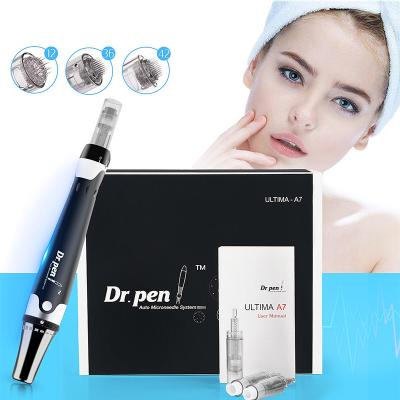 China Anti-Blister Needle Cartridge Dr. Pen a7 Replaceable Microneedling System Dermapens For Pigment Treatment for sale