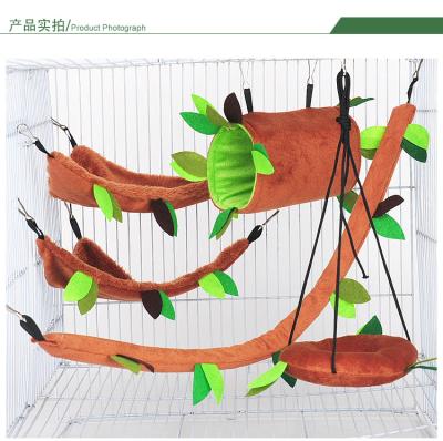 China Factory Price Paper Hamster Bedding Paper Animals Viable Hamster Small Bedding Grow Sheets Bed Hanging Warm House for sale