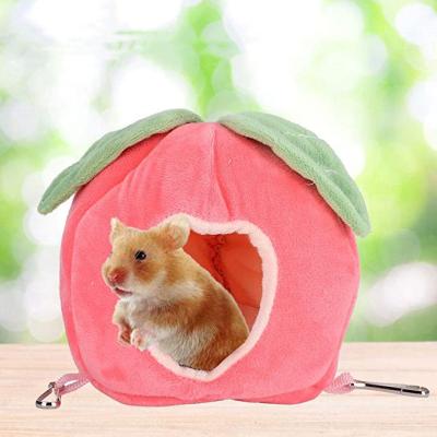 China New Design Hamster Toy Hamster Sleeping Nest Cottons Winter Stocked Warm Sleeping Nest for sale