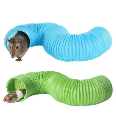 China Cheap Viable Hedgehog Ferret Ferret Chinchilla Hedgehog Tunnel Fun Small Pet Telescopic Price Pipe for sale