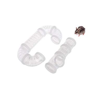 China Small Animal Factory Hot Sales Hamster Cage Tube Hamster Tunnel Toy Hamster Habitat Accessories for sale