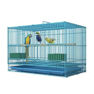 China Breathable 4&7Manufactory Bird Rabbit Pet Direct Agricultural Cage Set With Bird Position Stick for sale