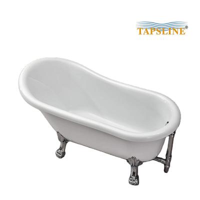 China Freestanding classic clawfoot small jabot foot freestanding bathtub for sale