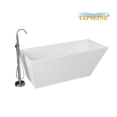 China Freestanding High Quality Home Decoration Pure Acrylic Freestanding Bathtub for sale