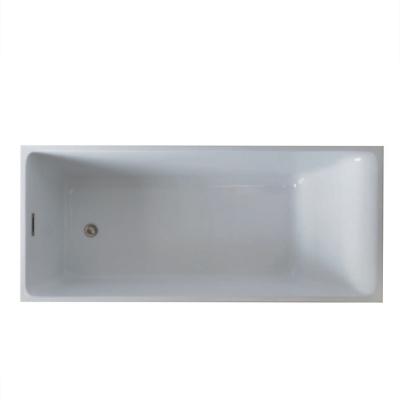 China Factory Free High Quality Good Quality Acrylic Rectangular Bathtub for sale