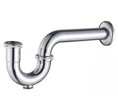 China Modern Factory Cheap Price With Clean Stainless Steel Brass P Trap Toilet Siphon for sale