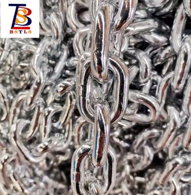 China Galvanized Hoisting Chain Hoist Grade 80 Alloy Steel Hoisting Load Chain For Electric Chain Hoist for sale