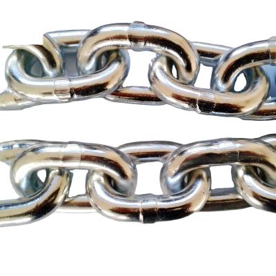 China EN818-7 Hoist Chain Alloy Steel Welded Round Steel Short Link Chain Grade 80 From China Manufacturer for sale