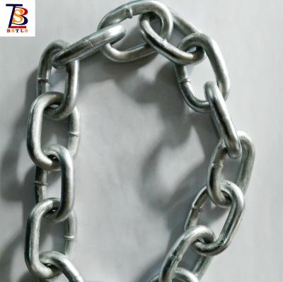 China European Type DIN764 Transmission Iron Chain Galvanized DIN764 Link Chain for sale