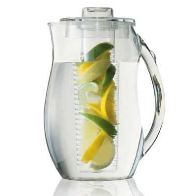 China Sustainable 2.5L Fruit Infuser Water Pitcher - Infusion Jug For Iced Tea, Juice, for sale