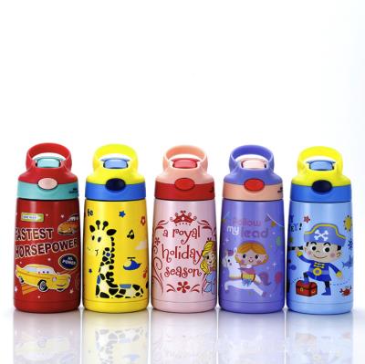 China Sustainable Stainless Steel Thermos Bulk Kids Bottle With Handle Vacuum Bottle for sale