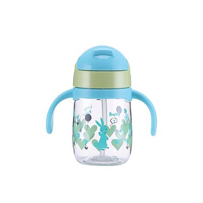 China BPA Free 230ml sippy cup BPA free for baby or toddler training cup with cartoon for sale