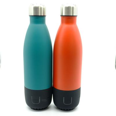 China Smart business 460ml stainless steel water bottle with speaker, enjoy music, for gifts for sale