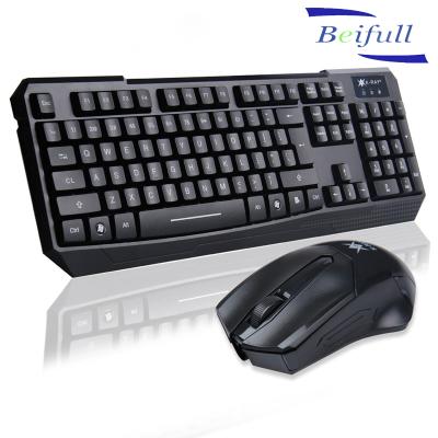 China hot sale of 2.4G wireless technology and good quality 2.4G wireless mouse keyboard on sale for sale