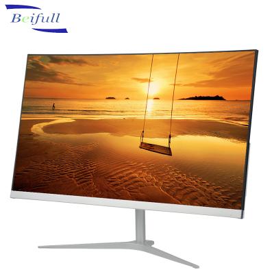 China Cheap Full HD 1K 27inch Curved IPS Panel LED Cheaper Ultra Thin Frameless Computer Monitor For Gaming for sale