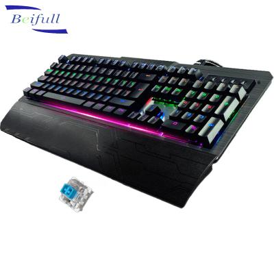 China ERGONOMICS 104 Key Gaming Mechanical Keyboard Anti Ghosting With Cheaper Price From Shenzhen Factory for sale