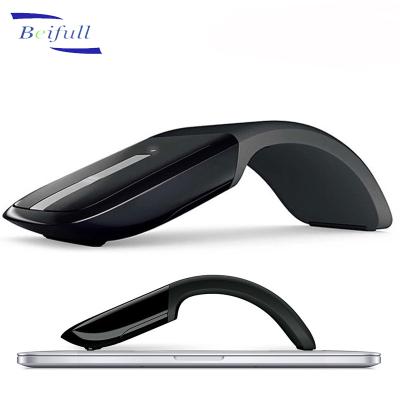 China Shenzhen Factory Supply Soft Touch and Bend Folding Wireless Mouse Soft Arc Touch Mouse for Laptop or Macbook for sale