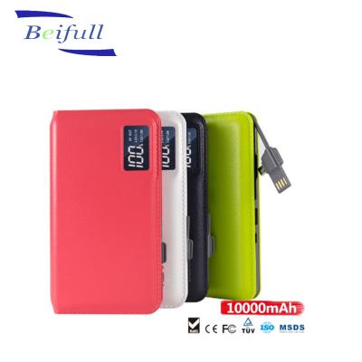 China Fast charge with screen display super fast charging Shenzhen power bank 10000 mah with screen display for sale