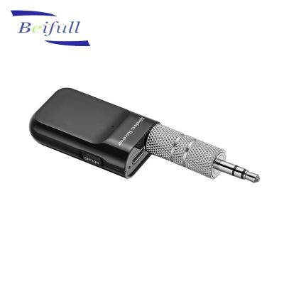 China AUX audio adapter. Mini Universal 3.5mm Wireless Car Kit BT Music Receiver for sale