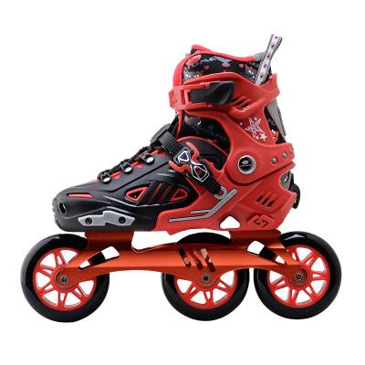 China GOSOME Professional Speed ​​3 Big Wheel Adjustable Skate For Kids US2/US2-5/US5-8 for sale