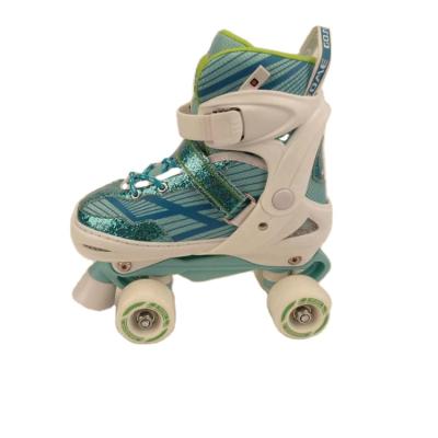 China GOSOME 2020 Active Sports Colorful Flashing 4 Wheel Roller Quad Skate Patinas With Customer Logo And Design for sale