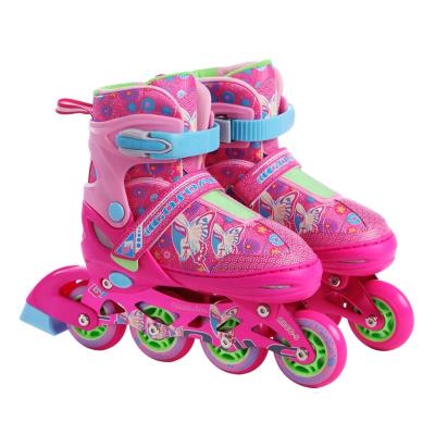 China Gosome Brand Traditional Four Wheel Children's Roller Skates Integrated Roller Skate Wheel US2/US2-5/US5-8 for sale