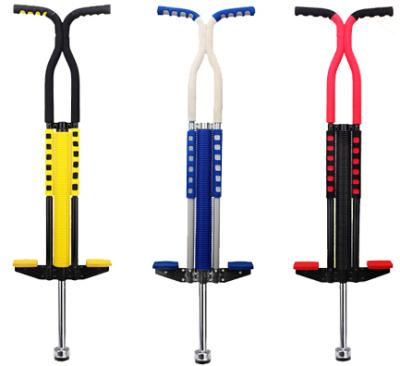 China GOSOME Hot Selling Steel + Rubber Kids Air Pogo Jump Stick Steel + Rubber Customized Color Acceptable 40*32*108CM 0.107 CBM 28*6*105CM for sale