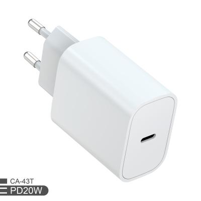 China 2021 New Logo Rise Wall Charger Mobile Phone/Ipad/Camera/PDA/MP3 Fast Charger Wholesale Hot-Selling High Quality Free Printed Factory Charger PD 20W FO for sale