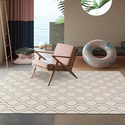 China American Wilton Design Home Living Room Carpet Washable Modern Wool Nordic Centerline Blankets for sale