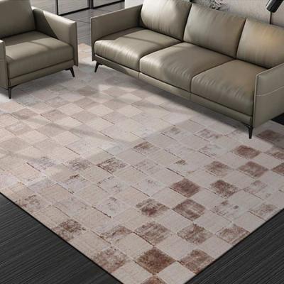 China Italian Light Luxury Modern Minimalist Living Room Handmade Banana Rug Washable Carpet High End Silk for sale