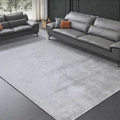 China Washable Modern Minimalist High End Banana Silk Carpet Rug for sale