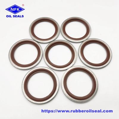 China Nitrile Rubber Oil Seal 1/2'' Bsp 316 Stainless Steel Dowty Seal for sale