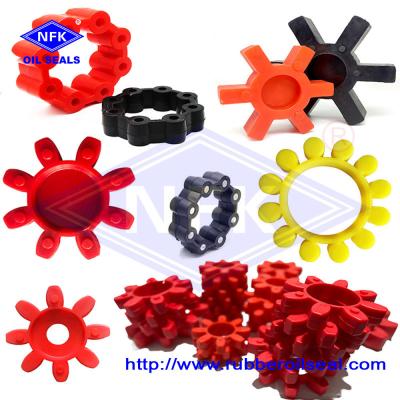 Chine Accouplement flexible de pneu en caoutchouc de compresseur d'air de Rubber Star Coupling d'excavatrice à vendre