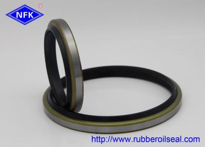 China NBR DKB Type Wheel Type Combine Metal Material High Strength Hydraulic Dust Oil Seal for sale