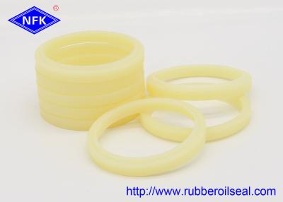 China Pressure-Resistant Polyurethane U801 Dust seal Hydraulic Cylinder Rod Seal Yellow Color for sale